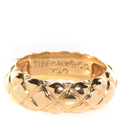 Tiffany 18K Yellow Gold Ring Gold 6.25 1 of 5