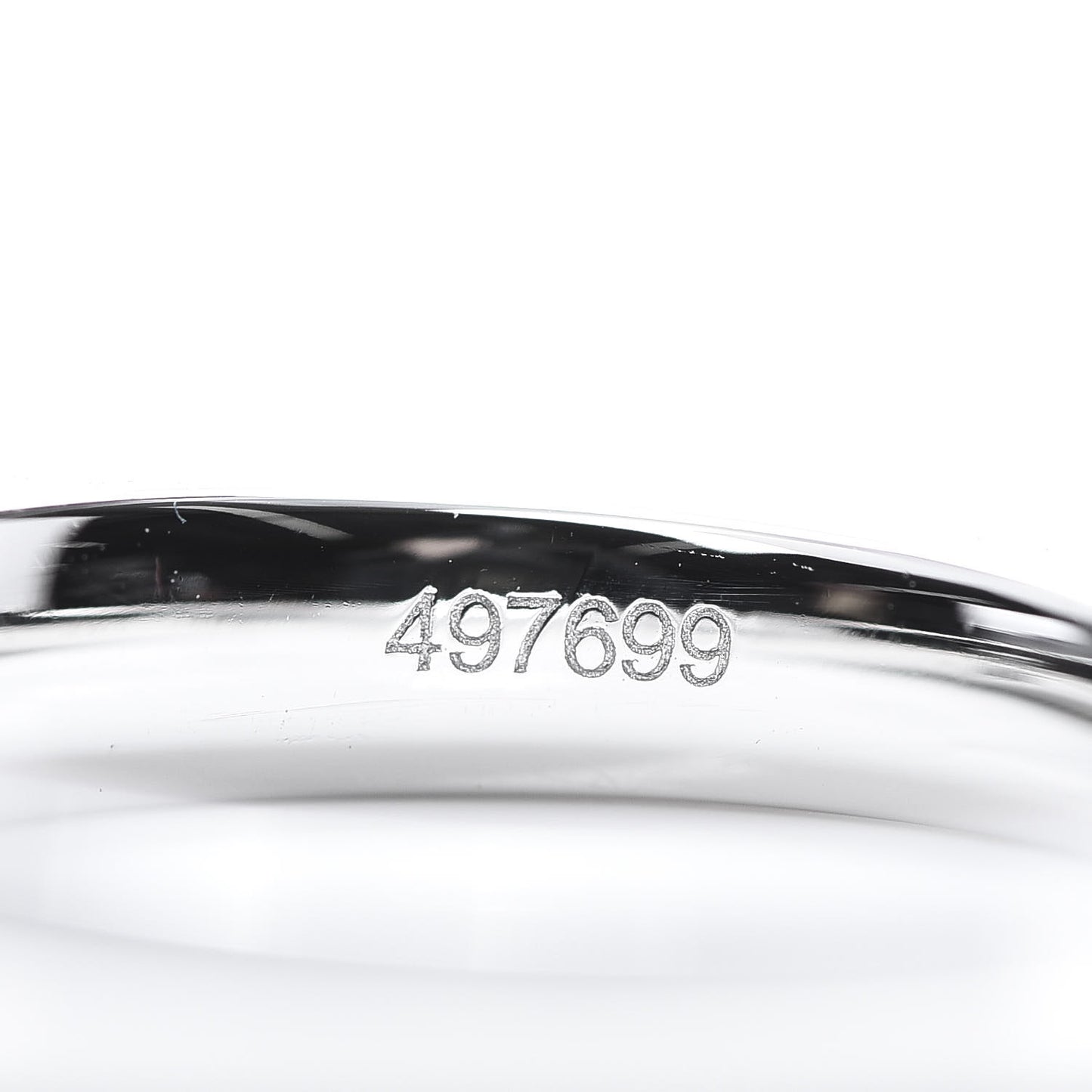Platinum Diamond Single Baguette Wedding Band Ring 55 7.25