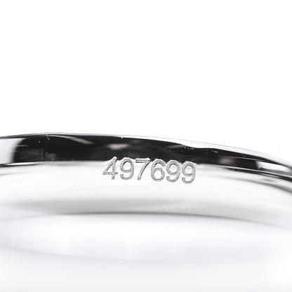 Harry Winston Platinum Diamond Single Baguette Wedding Band Ring 55 7.25 4 of 9