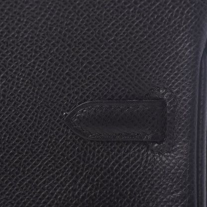 Hermes Epsom Birkin 25 Black 10 of 32