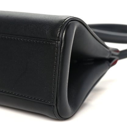Christian Louboutin Calfskin Cordia Venus Shoulder Bag Black 8 of 8