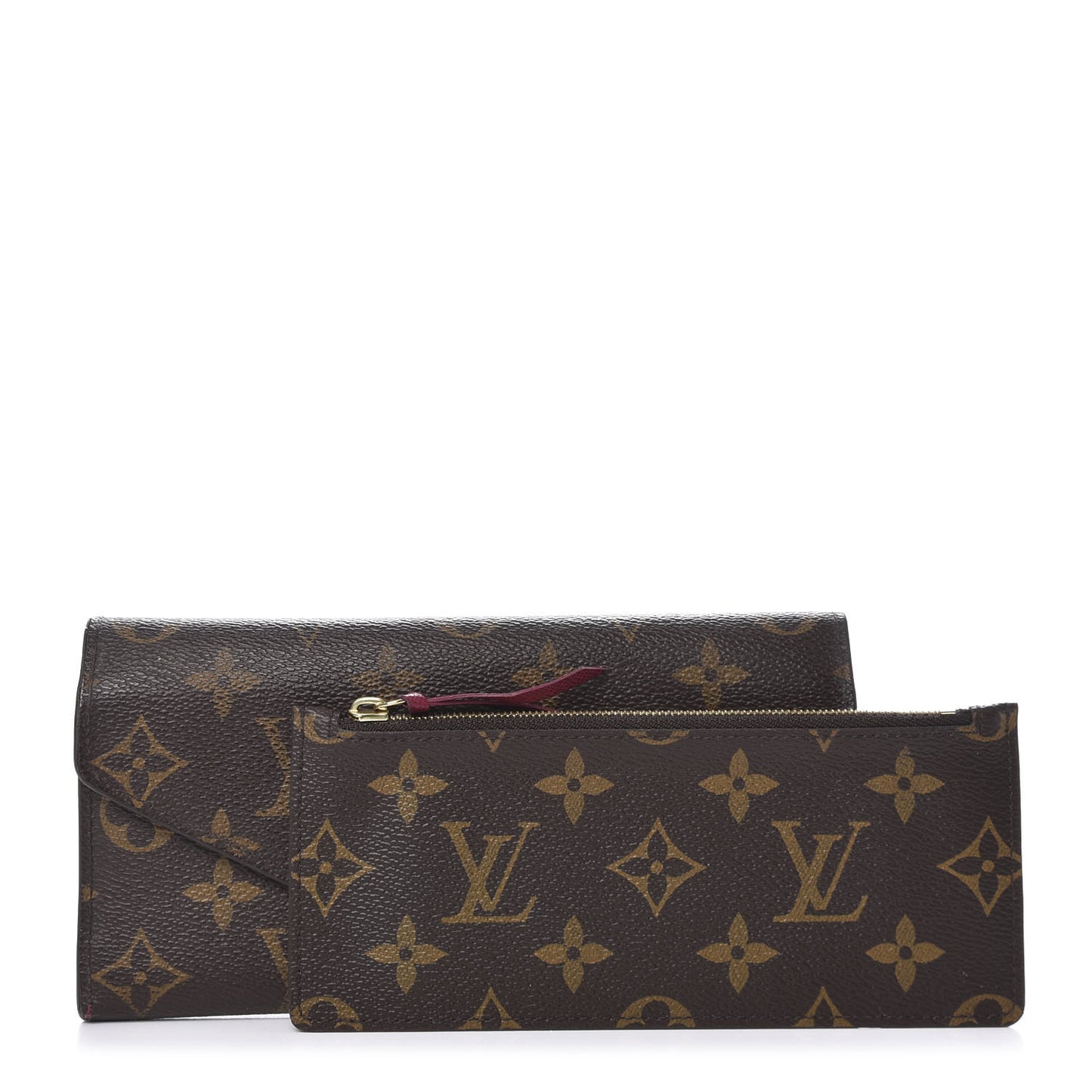 Monogram Josephine Wallet Fuchsia
