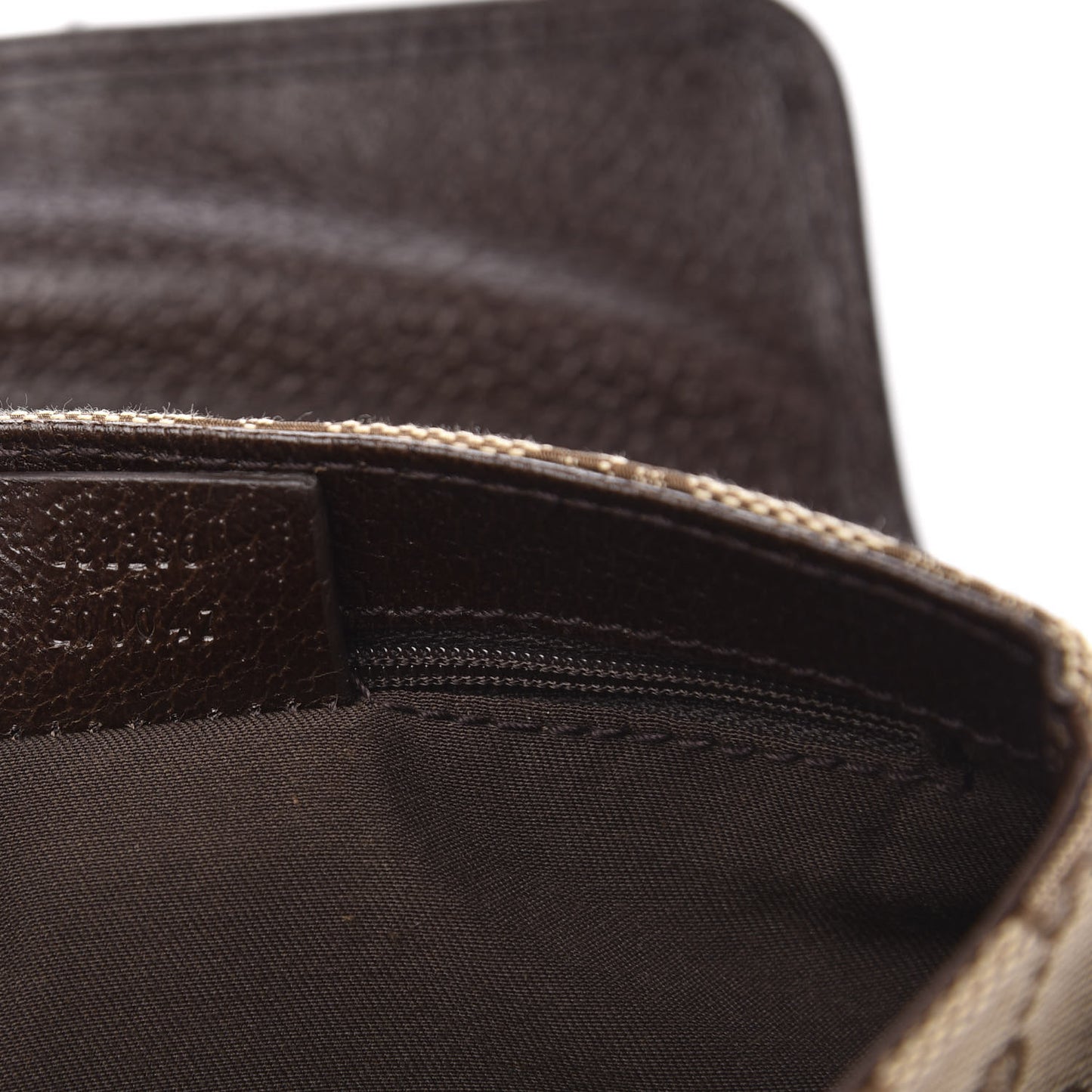 Monogram Waist Pouch Bag Dark Brown