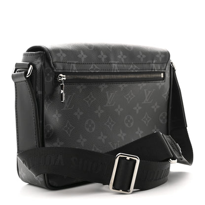 Louis Vuitton Monogram Eclipse District PM Black 3 of 10