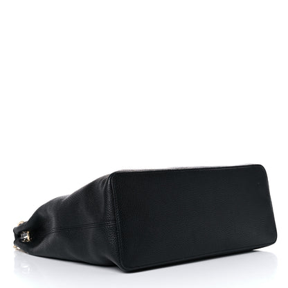 Gucci Pebbled Calfskin Large Soho Hobo Black 4 of 20