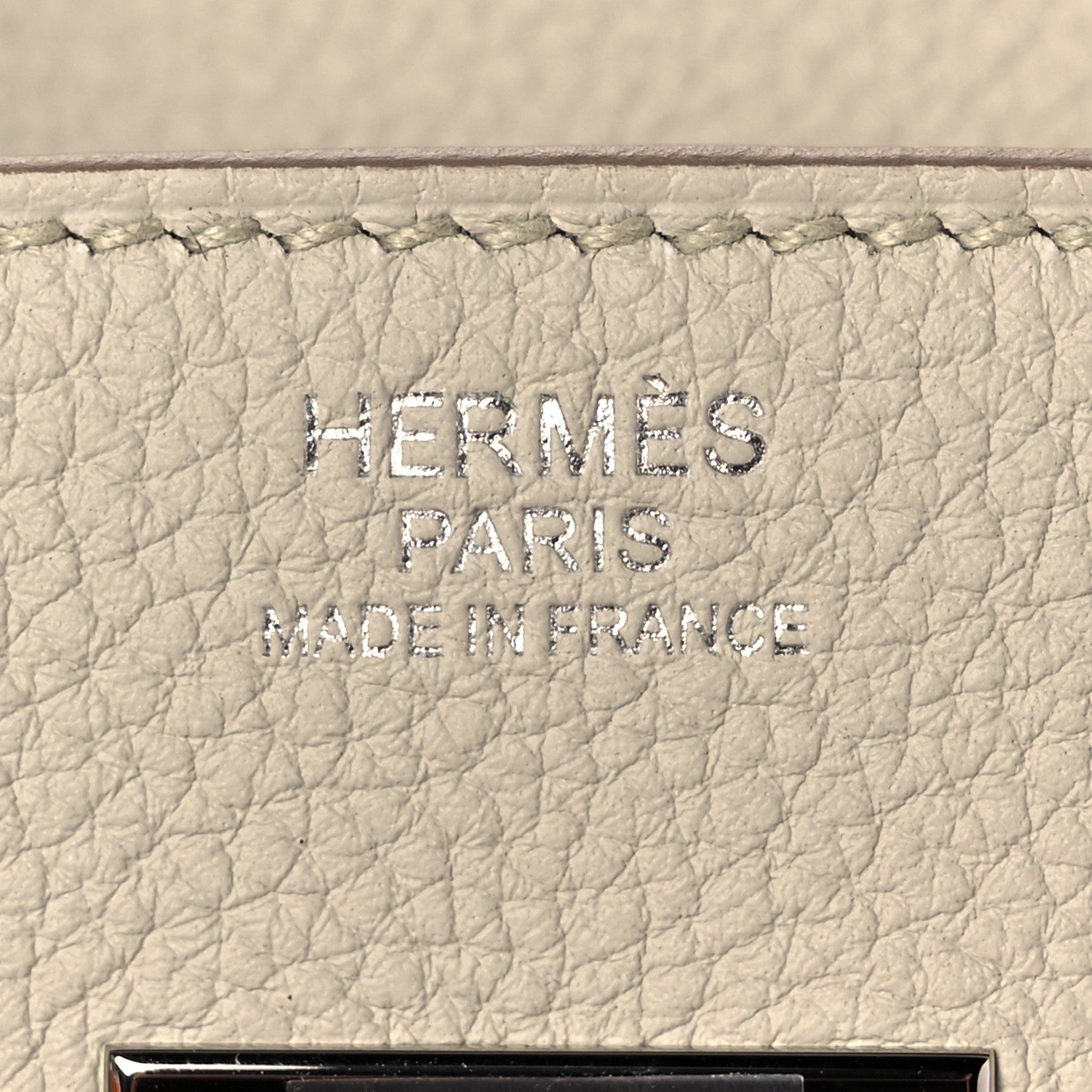 Hermes Togo Birkin 30 Craie 6 of 10