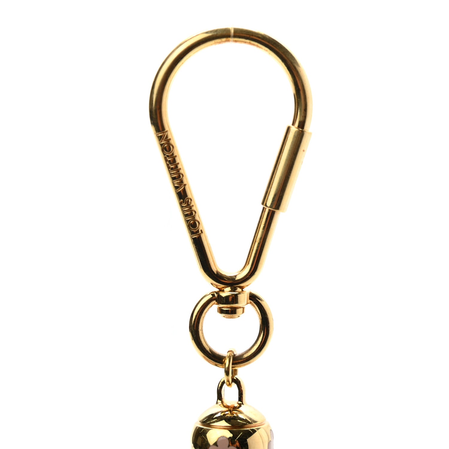 Louis Vuitton Mink Fur Fluffy Bag Charm Blush 3 of 3