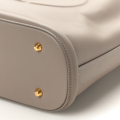 Christian Dior Calfskin CD Embossed Medium C'est Dior Bag Powder Beige 8 of 9