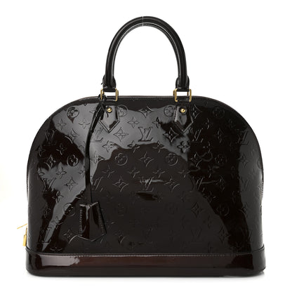 Louis Vuitton Vernis Alma GM Amarante 1 of 17