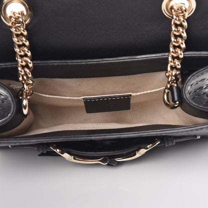 Gucci Guccissima Mini Emily Shoulder Bag Black 5 of 8