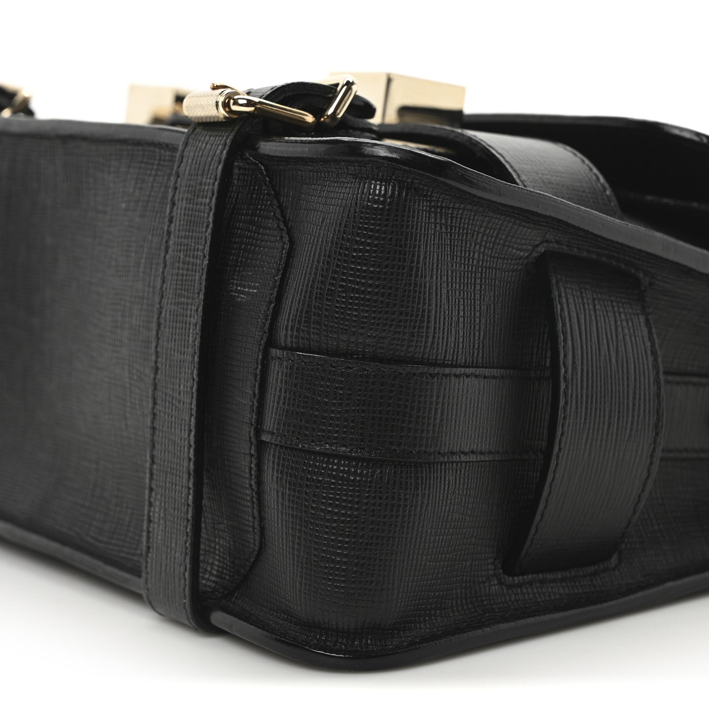 New Linosa PS11 Classic Shoulder Bag Black