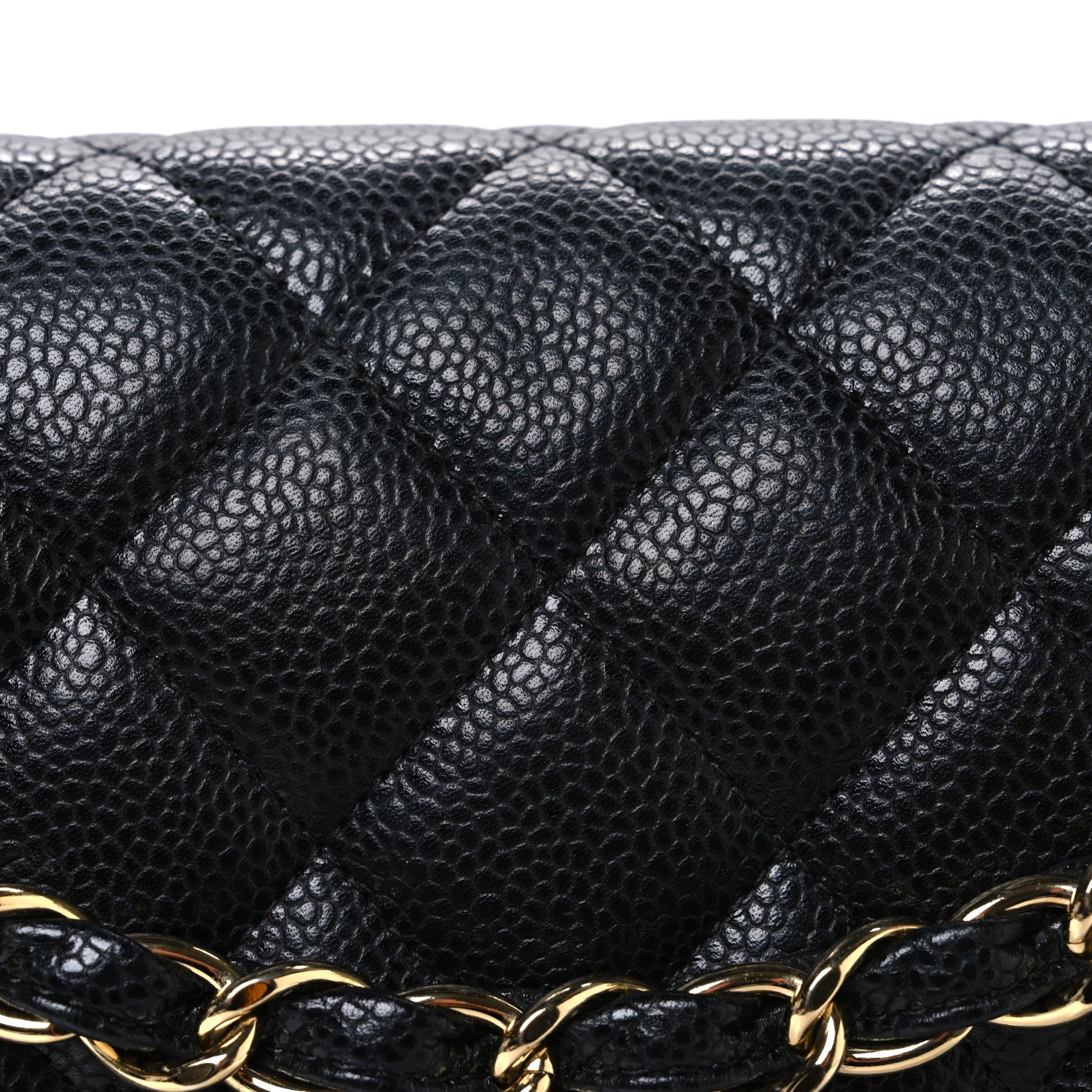 Chanel Caviar Quilted Jumbo Double Flap Black 8 of 12