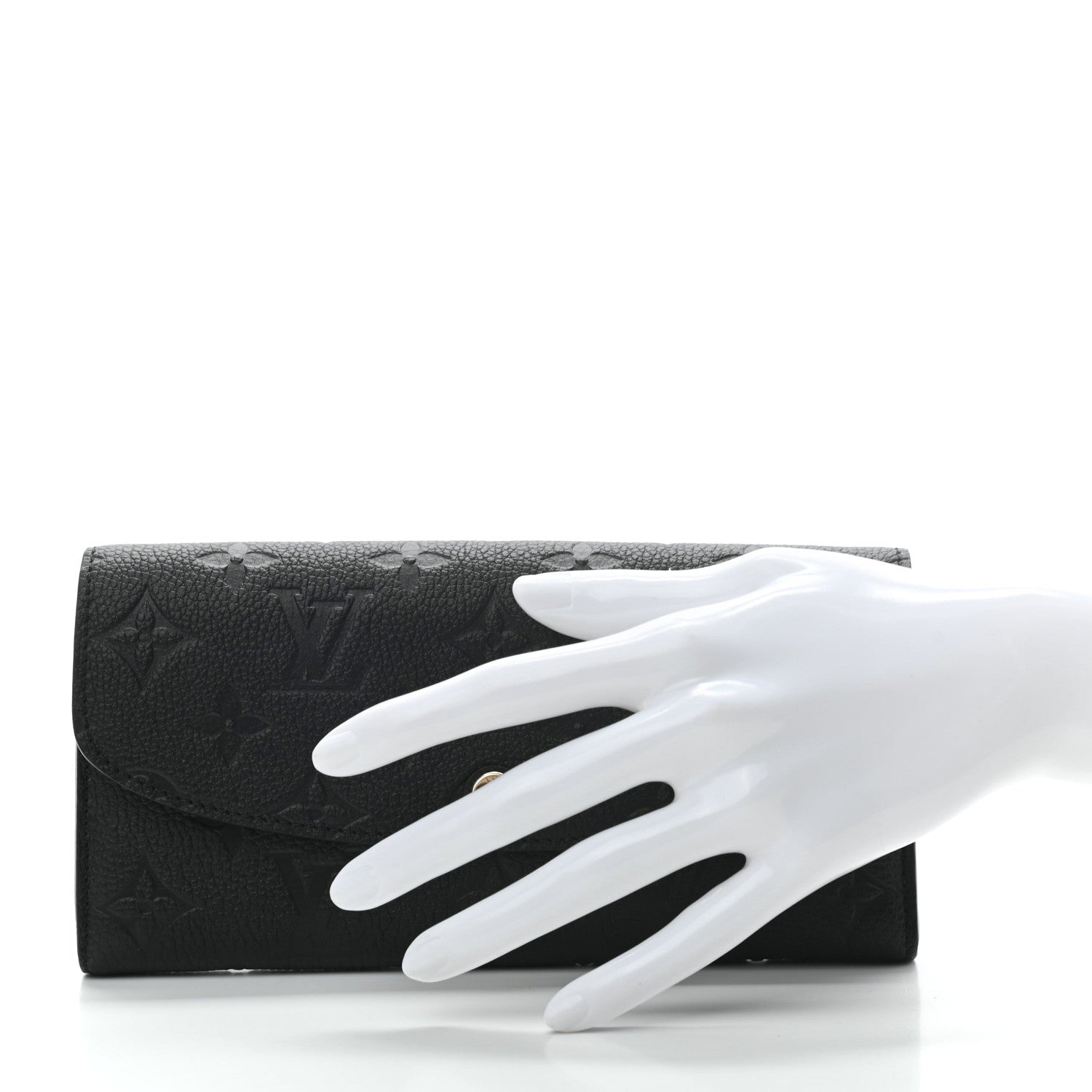 Louis Vuitton Empreinte Emilie Wallet Black Dune 2 of 6