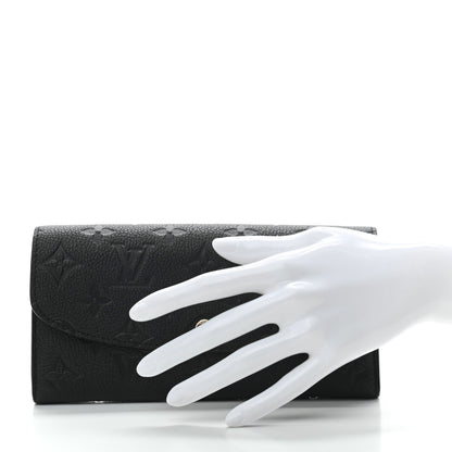 Louis Vuitton Empreinte Emilie Wallet Black Dune 2 of 6