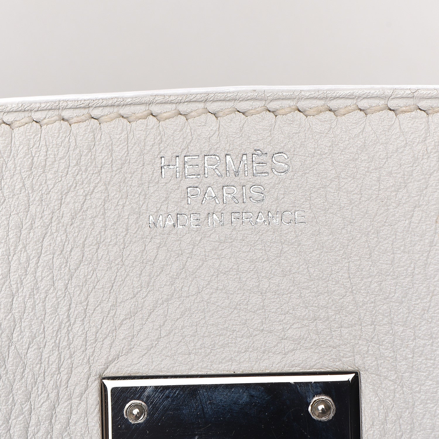 Hermes Swift Birkin 30 White 8 of 51