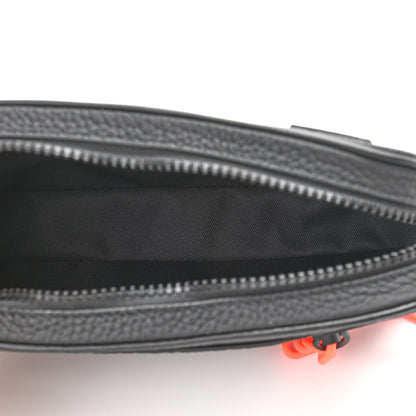Louis Vuitton Taurillon Monogram Uniformes Solar Ray Soft Pochette Volga Belt Bag Black 5 of 10
