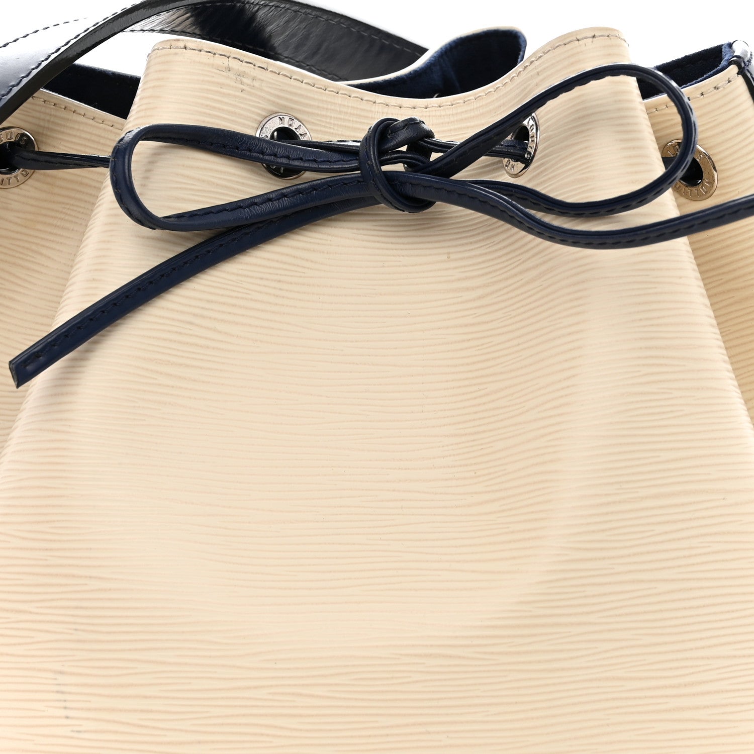 Louis Vuitton Epi Petit Bi-Color Noe Ivory Indigo 8 of 13