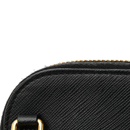 Prada Saffiano Mini Bag Black 12 of 16