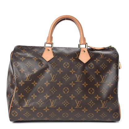 Louis Vuitton Monogram Speedy 35 1 of 11