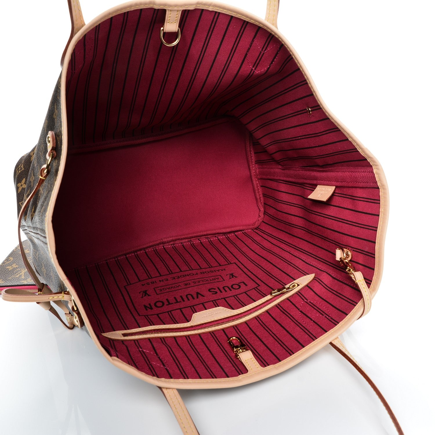 Louis Vuitton Monogram Neo Neverfull MM Pivoine 6 of 8