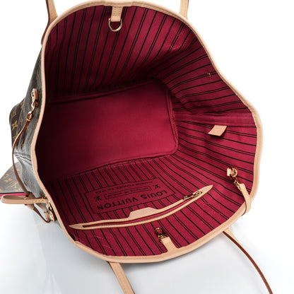Louis Vuitton Monogram Neo Neverfull MM Pivoine 6 of 8