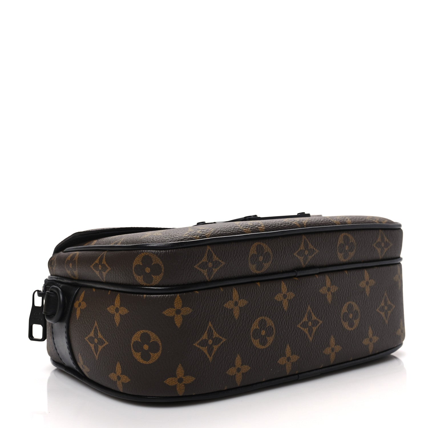 Louis Vuitton Monogram Macassar S Lock Messenger 4 of 7