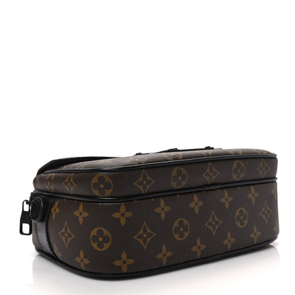 Louis Vuitton Monogram Macassar S Lock Messenger 4 of 7