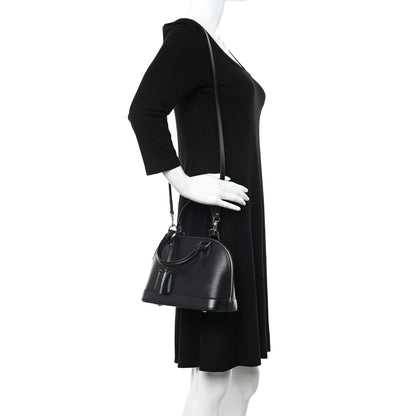 Louis Vuitton Epi Alma BB Black 2 of 12