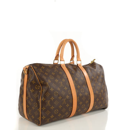 Louis Vuitton Monogram Keepall 45 Bandouliere 3 of 8