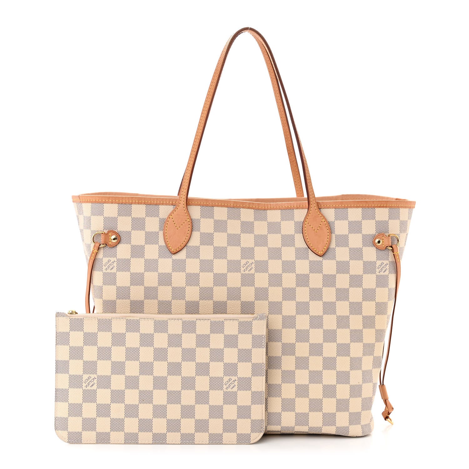 Louis Vuitton Damier Azur Neo Neverfull MM 3 of 14