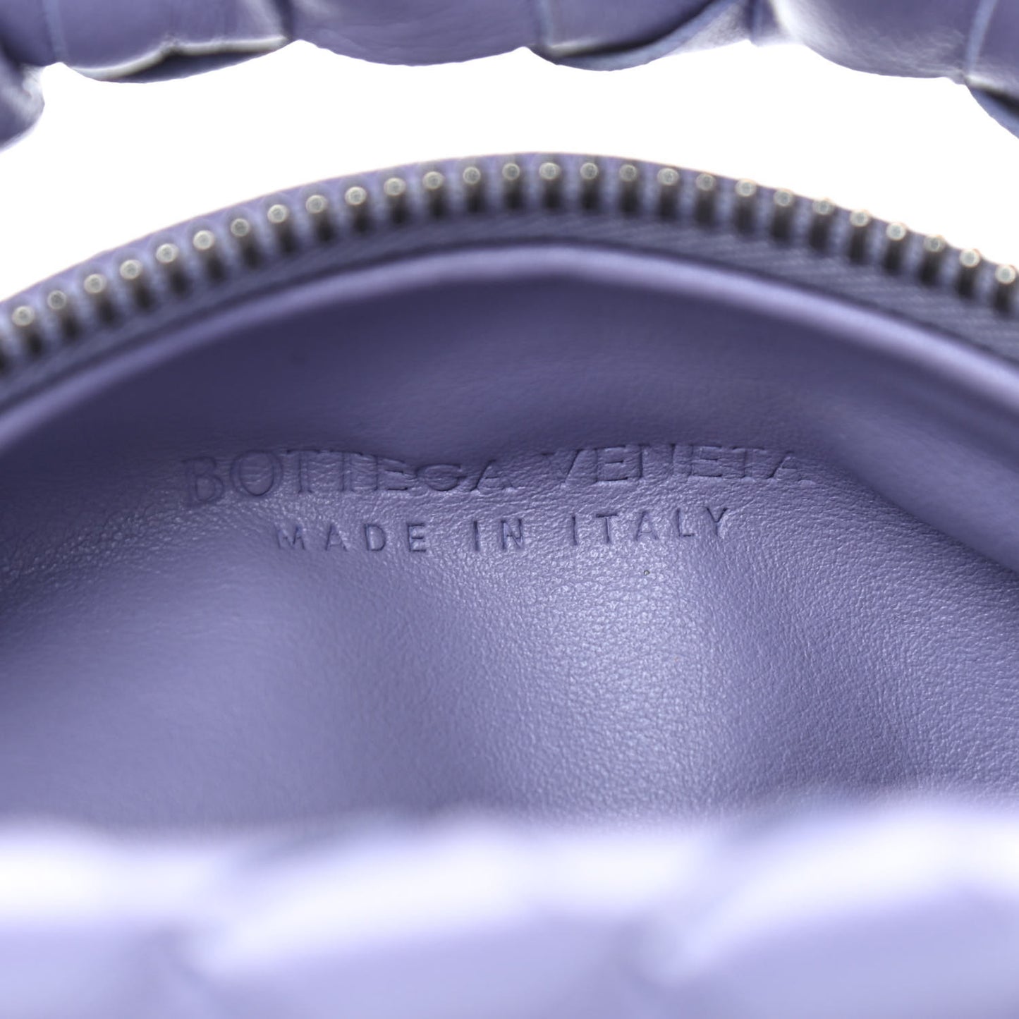 Nappa Intrecciato Mini Jodie Lavender