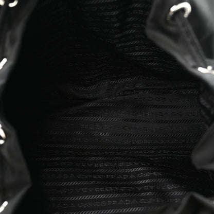 Prada Tessuto Nylon Saffiano Medium Backpack Black 4 of 11