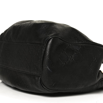Gucci Guccissima Medium Sukey Tote Black 11 of 14