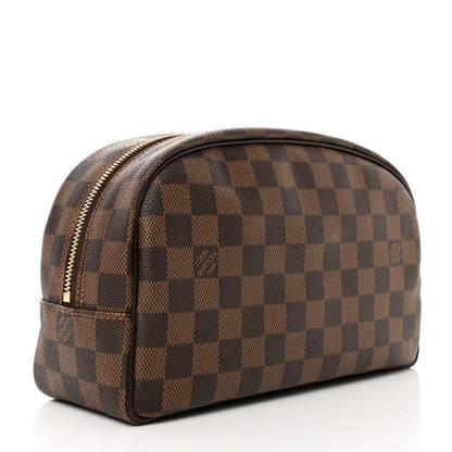 Louis Vuitton Damier Ebene Toiletry Bag 25 3 of 7