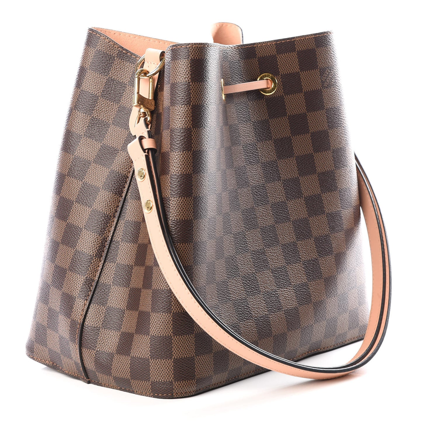 Damier Ebene Neonoe MM Venus Pink