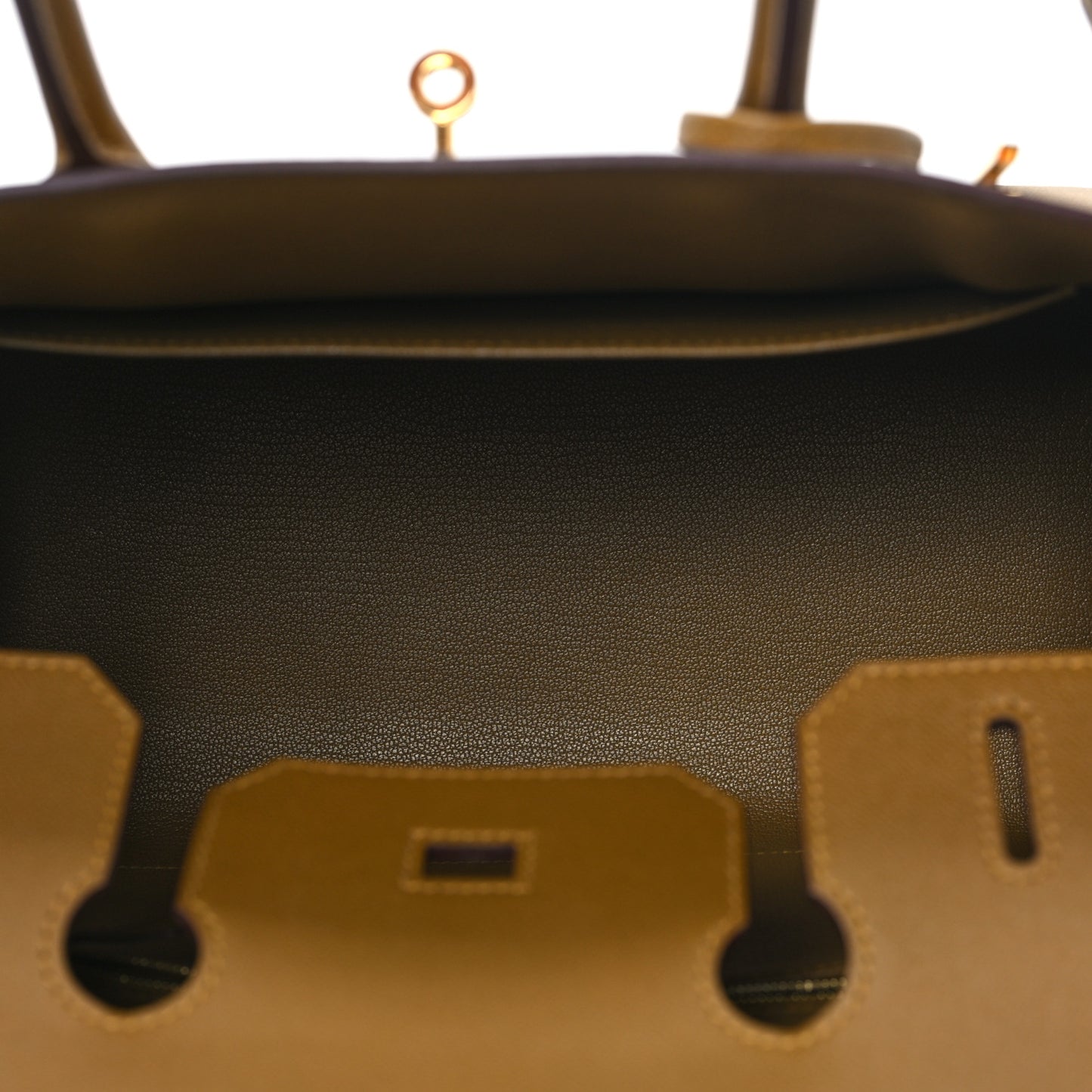 Madame Calfskin Birkin Sellier 30 Bronze Dore