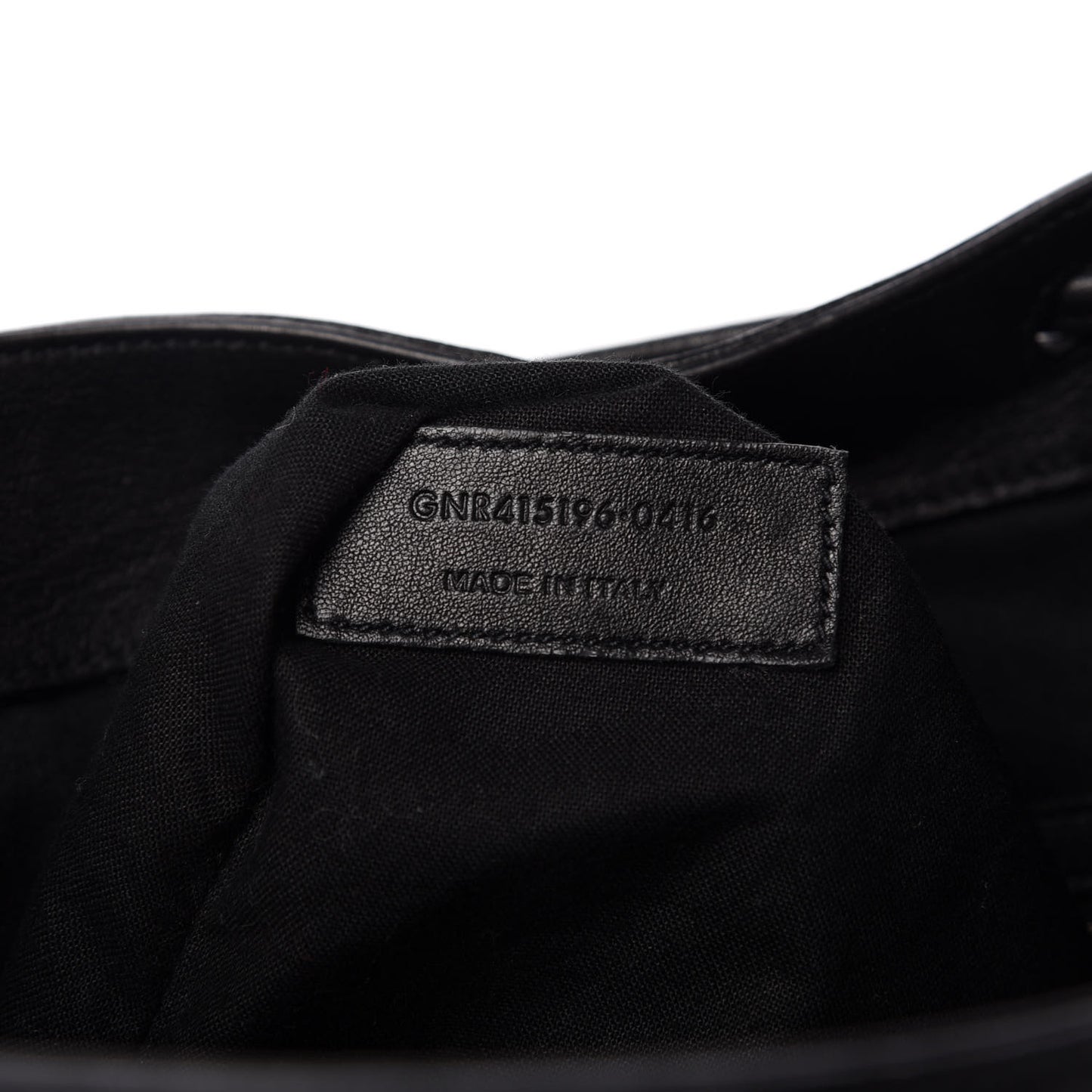 Calfskin Fringe Festival Backpack Black