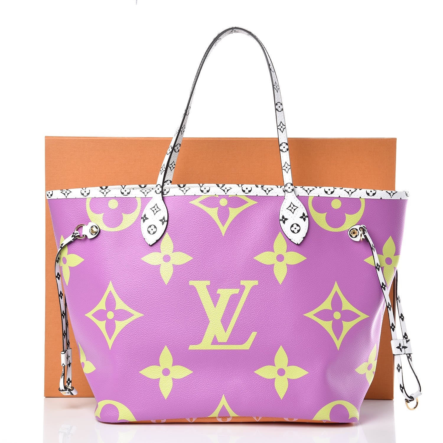 Louis Vuitton Monogram Giant Neverfull MM Pink Lilac 9 of 9