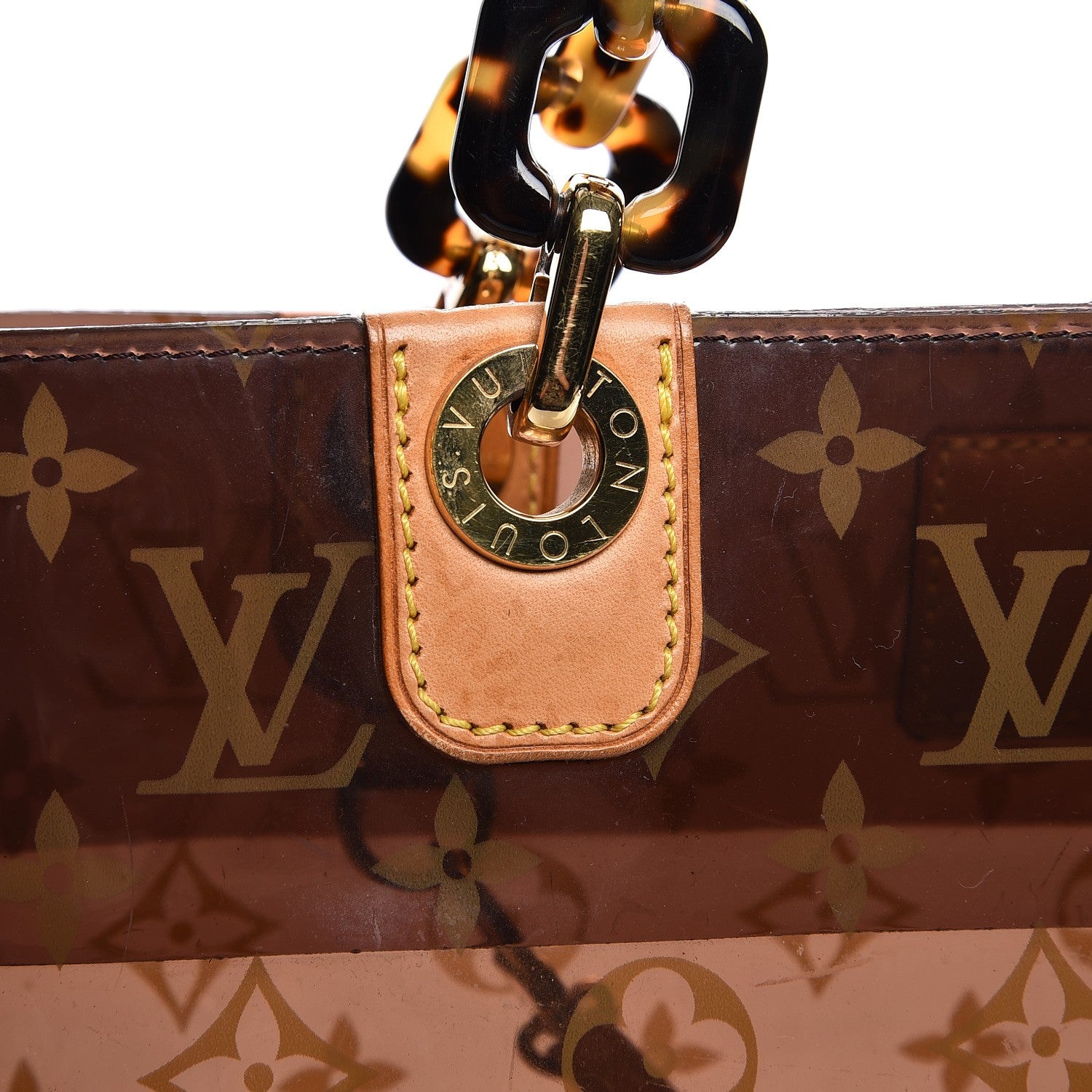 Louis Vuitton Vinyl Cabas Sac Ambre MM 16 of 16