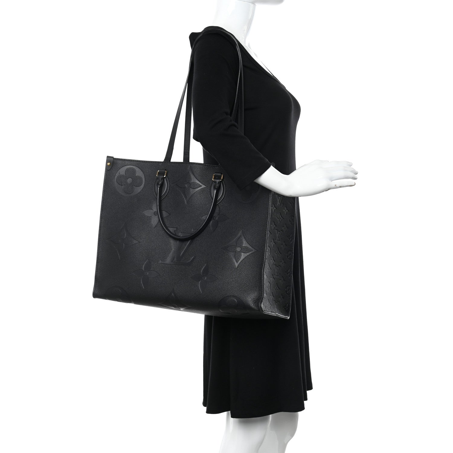 Louis Vuitton Empreinte Monogram Giant Onthego GM Black 2 of 11
