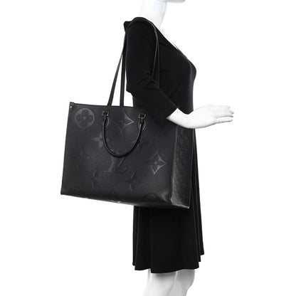 Louis Vuitton Empreinte Monogram Giant Onthego GM Black 2 of 11