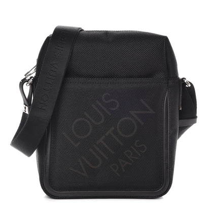 Louis Vuitton Damier Geant Citadin Messenger Black 1 of 14