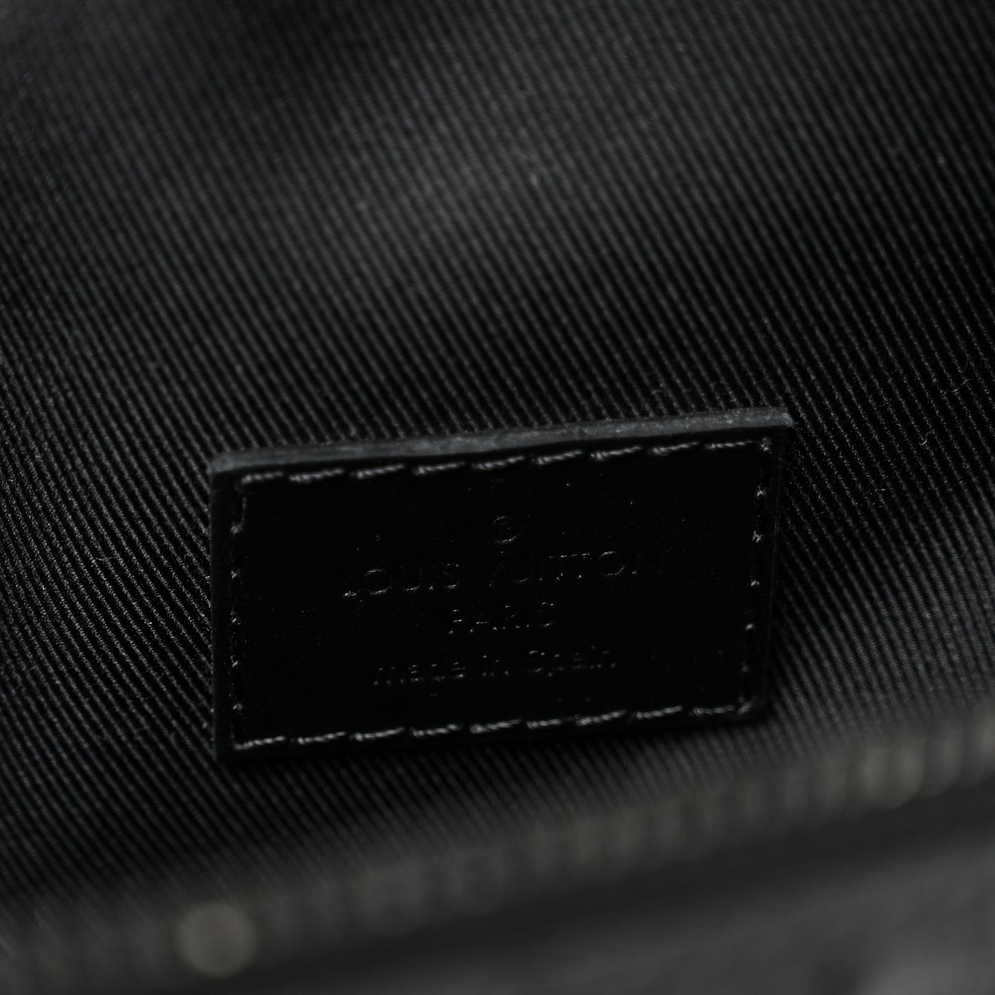 Calfskin Monogram Shadow Discovery Bumbag Black