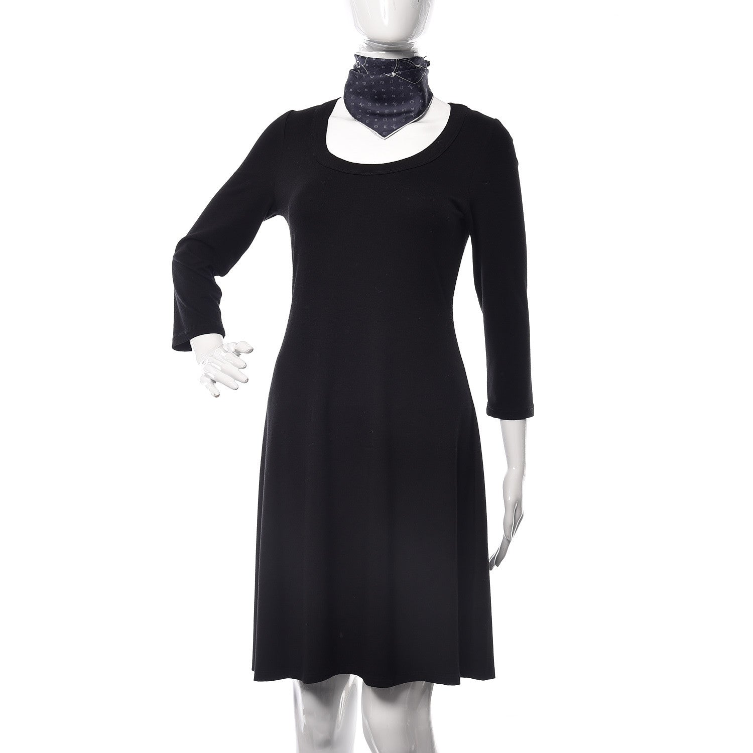 Louis Vuitton Silk Monogram Vivienne Bandana 2 of 7