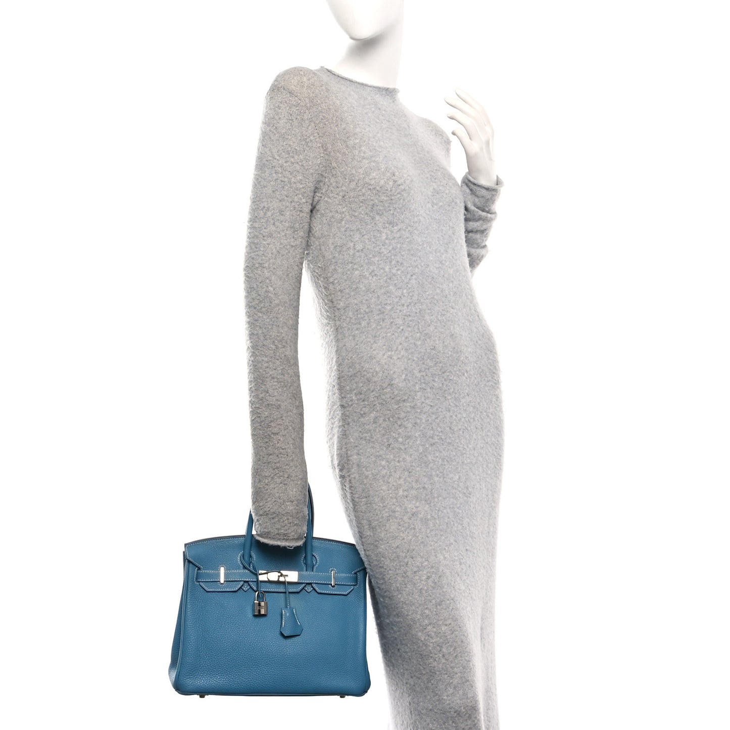 Togo Birkin 30 Blue Jean