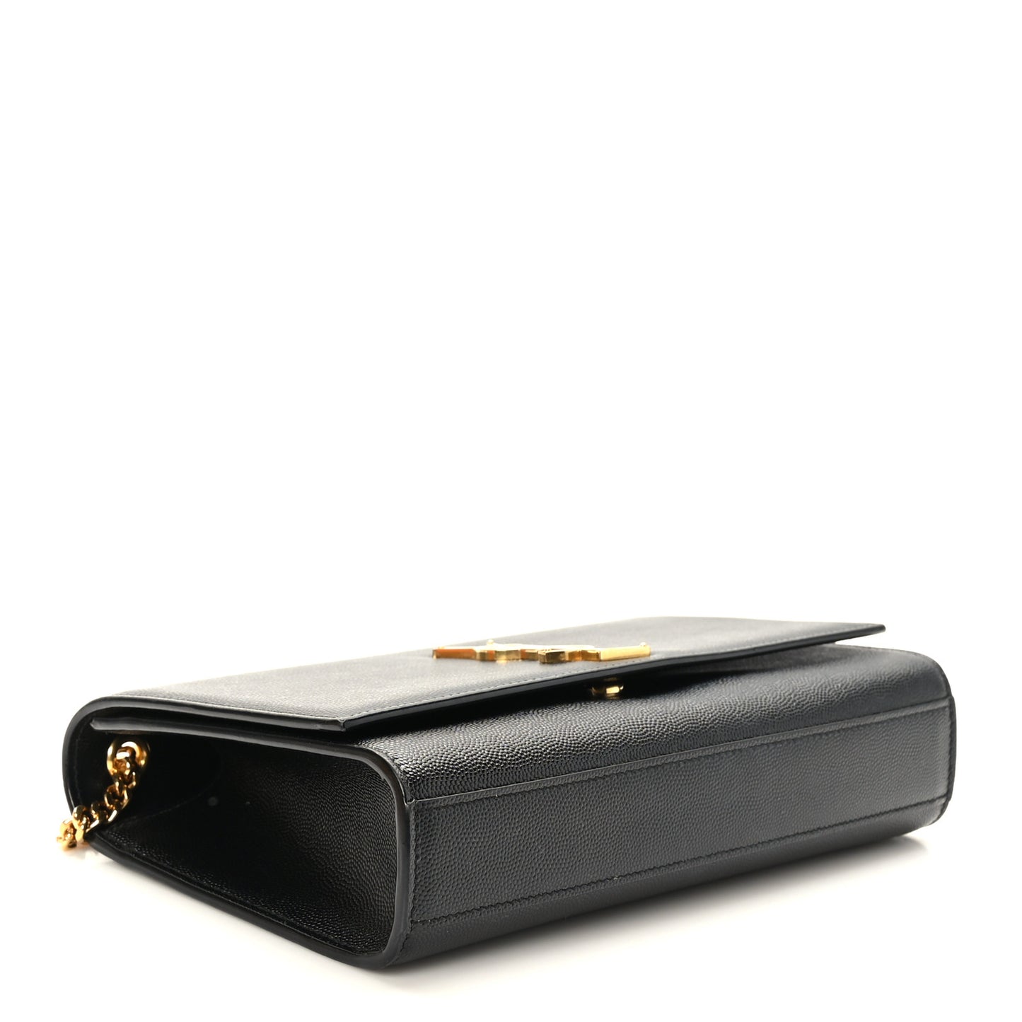 Grain De Poudre Medium Classic Monogram Kate Satchel Black