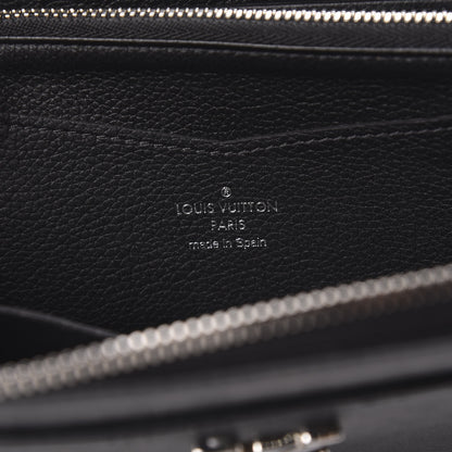 Louis Vuitton Calfskin Zippy Lockme Wallet Black 6 of 7