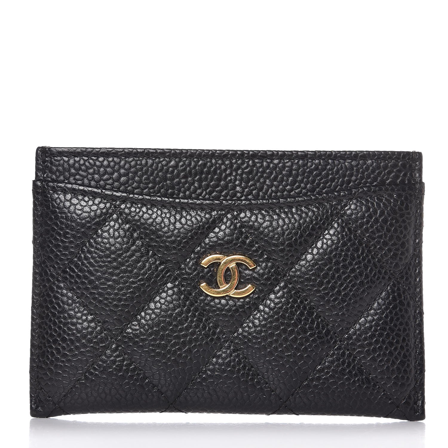 Chanel Caviar Quilted Card Holder Black 1 of 8