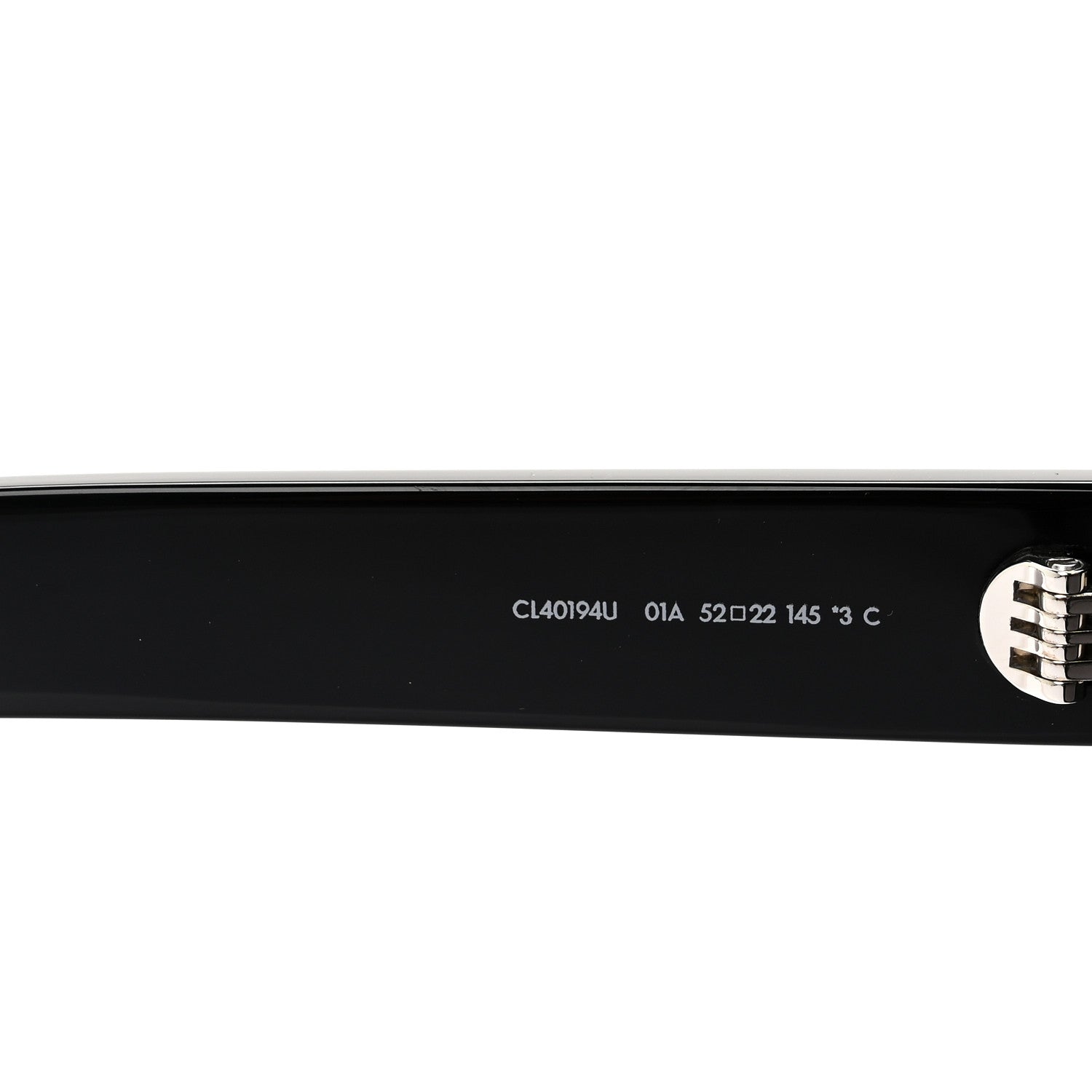 Celine Acetate Triomphe 01 Sunglasses CL 40194U Black 6 of 6