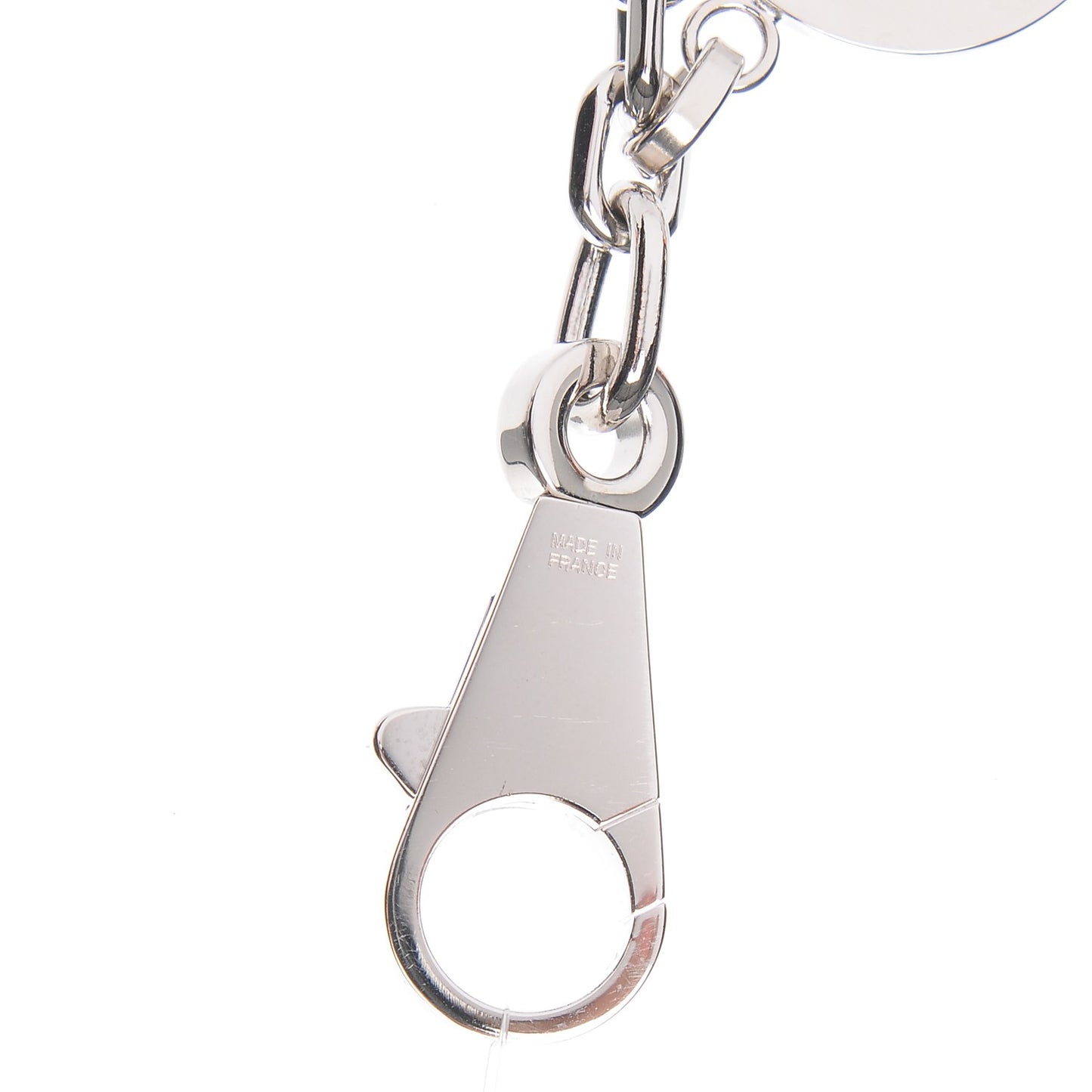 Palladium Breloque Bag Charm Silver